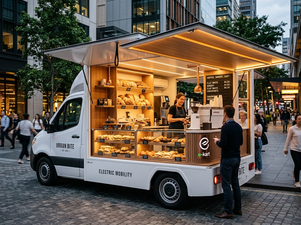 VEVRA E-Kart Electric Food Truck